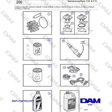 Volvo Penta 5.0L GXI-B /...