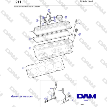 Volvo Penta 5.0L GXI-B /...