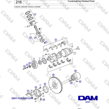 Volvo Penta 5.0GXi-B,...