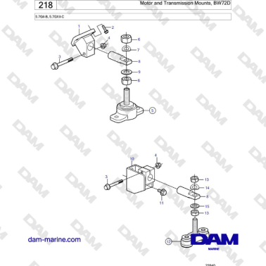 Volvo Penta 5.7GiI-B,...