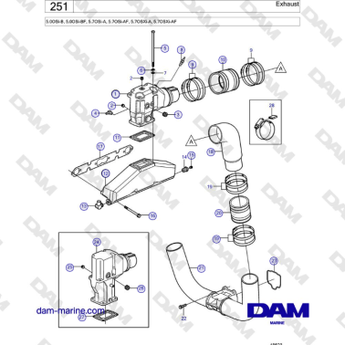 Volvo Penta 5.0OSi-B,...
