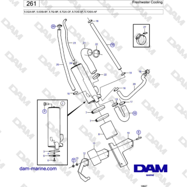 Volvo Penta 5.0GXi-BF,...