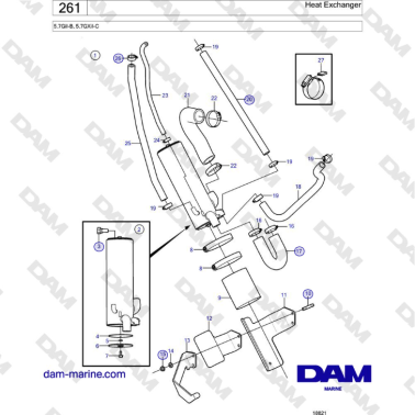 Volvo Penta 5.7GiI-B,...