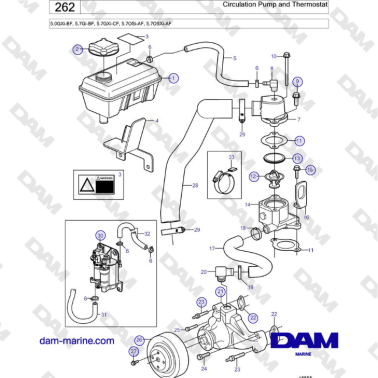 Volvo Penta 5.0GXi-BF,...