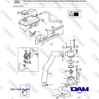 Volvo Penta 5.7GiI-B,...