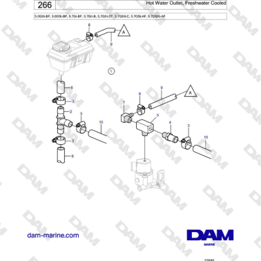 Volvo Penta 5.0GXi-BF,...