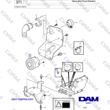 Volvo Penta 5.7GiI-B,...