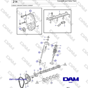 Volvo Penta 5.0GXi-E,...