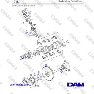 Volvo Penta 5.0GXi-E,...