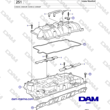 Volvo Penta 5.0GXi-E,...
