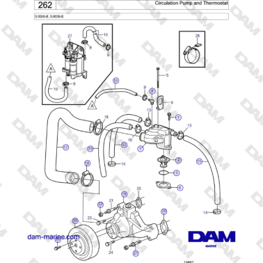 Volvo Penta 5.0GXi-E,...