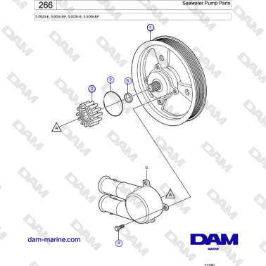 Volvo Penta 5.0GXi-E,...