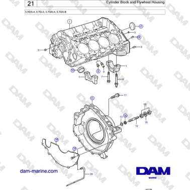Volvo Penta 5.0GXi-A,...