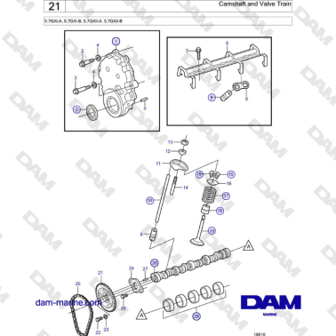 Volvo Penta 5.7GXi-A,...