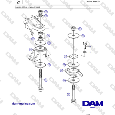 Volvo Penta 5.0GXi-A,...