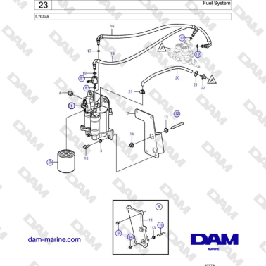 Volvo Penta 5.7GXi-A -...