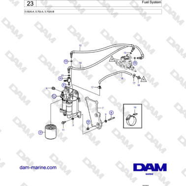 Volvo Penta 5.0GXi-A,...