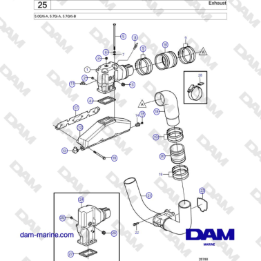 Volvo Penta 5.0GXi-A,...