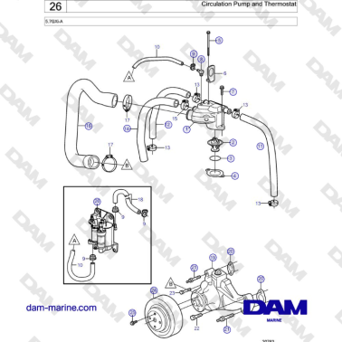 Volvo Penta 5.7GXi-A -...