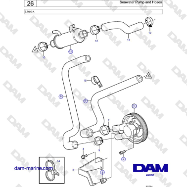 Volvo Penta 5.7GXi-A -...