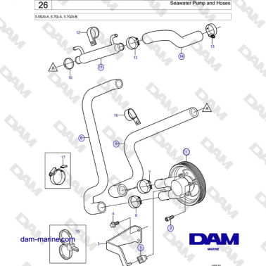 Volvo Penta 5.0GXi-A,...