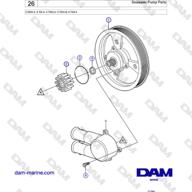 Volvo Penta 5.0GXi-A,...