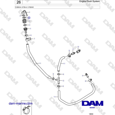 Volvo Penta 5.0GXi-A,...