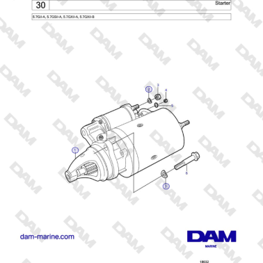 Volvo Penta 5.7GiI-A,...