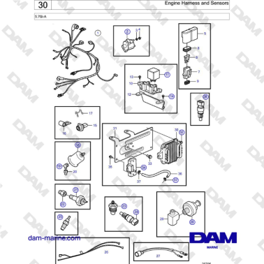Volvo Penta 5.7Gi-A -...
