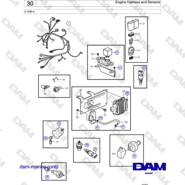 Volvo Penta 5.7GSiI-A -...
