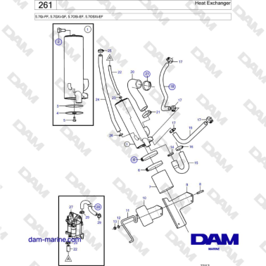 Volvo Penta 5.7Gi-FF,...