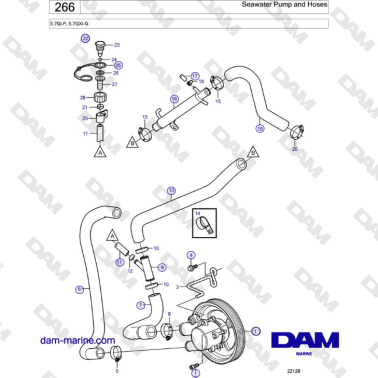 Volvo Penta 5.7Gi-F,...