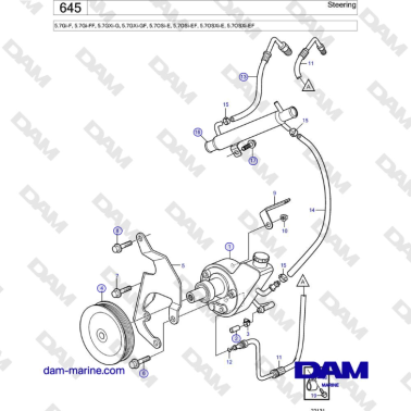 Volvo Penta 5.7Gi-F,...