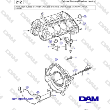 Volvo Penta 5.7Gi-B,...