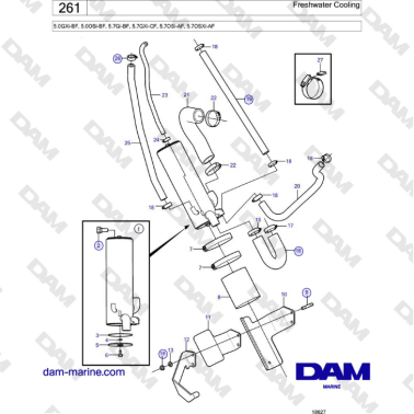 Volvo Penta 5.7Gi-BF,...