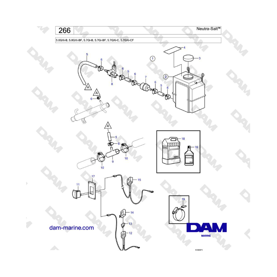 Volvo Penta 5.0GXi-B, 5.0GXi-BF, 5.7Gi-B, 5.7Gi-BF, 5.7GXi-C, 5.7GXi-CF - Neutra-Saltâ"¢
