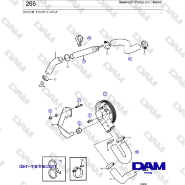 Volvo Penta 5.0GXi-BF,...