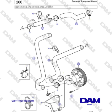 Volvo Penta 5.7Gi-B,...