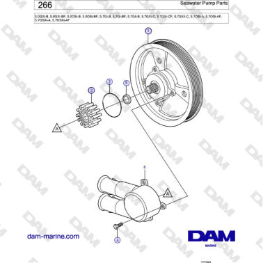 Volvo Penta 5.7Gi-B,...