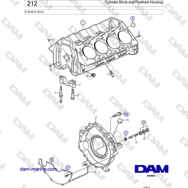Volvo Penta 8.1Gi-B,...