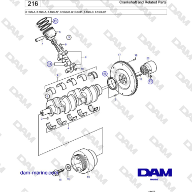 Volvo Penta 8.1GSi-A,...