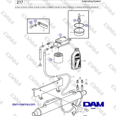 Volvo Penta 8.1Gi-C,...