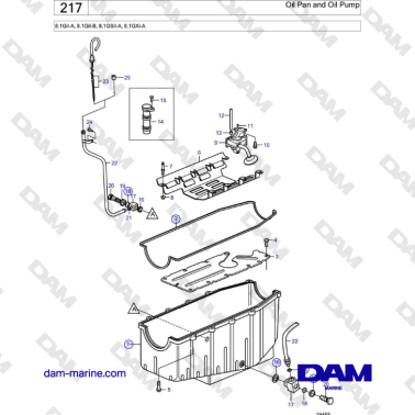 Volvo Penta 8.1GiI-A,...