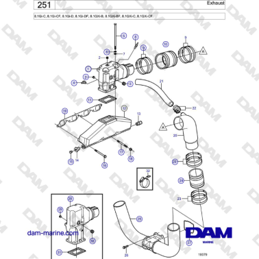 Volvo Penta 8.1Gi-C,...