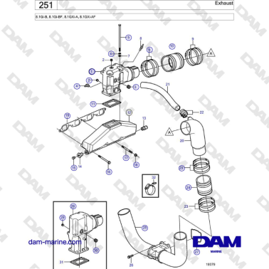 Volvo Penta 8.1Gi-B,...