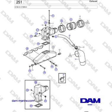 Volvo Penta 8.1GiI-A,...