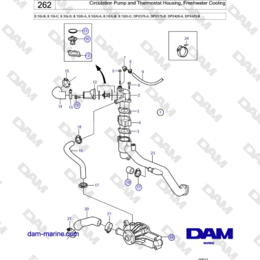 Volvo Penta 8.1Gi-B,...