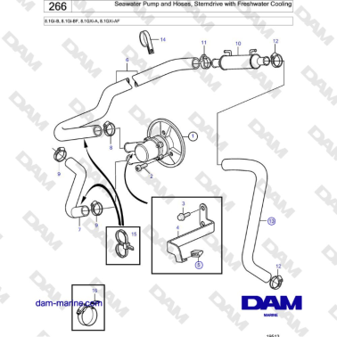 Volvo Penta 8.1Gi-B,...