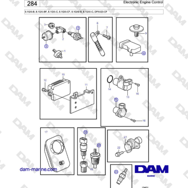 Volvo Penta 8.1GXi-B,...