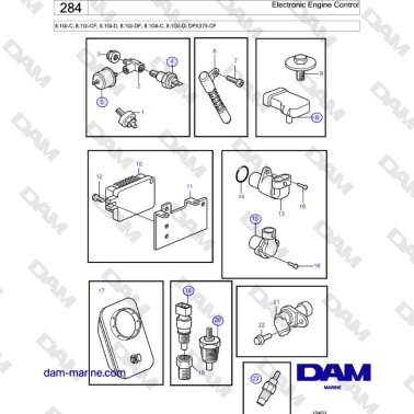 Volvo Penta 8.1Gi-C,...